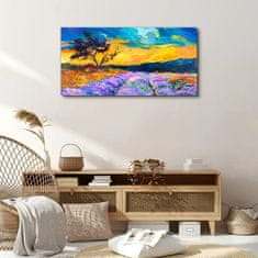 COLORAY.CZ Obraz na plátně Strom Sky Sunset 100x50 cm