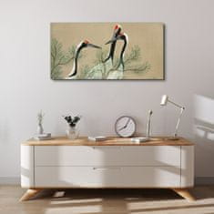 COLORAY.CZ Obraz na plátně Zvířata Birds Branches 100x50 cm