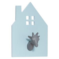 Atmosphera Dětský věšák dům se zvířaty 12 x 17 cm | 3 vzory Vzor: Jednorožec
