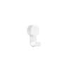 , Háček Puck Hook single White 14x5,8 cm | bílá