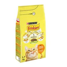 Friskies Kuře a Zelenina 1,7kg granule pro kočky