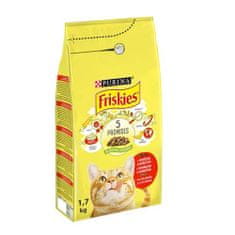 Friskies Maso a Zelenina 1,7kg pro kočky