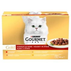 Gourmet GOLD12x85g hovězí