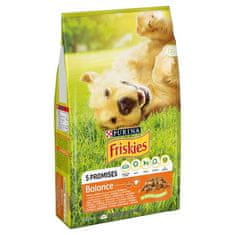 Friskies BALANCE 10kg kuře a zelenina granule pro psy