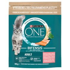 Purina ONE 800g Adult s lososem a celozrnnými obilovinami