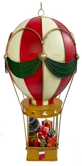 Shishi Vánoční dekorace Horkovzdušný balón 50 cm