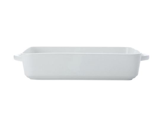 Maxwell & Williams Mísa na lasagne WHITE BASICS 37x25x7 cm, Maxwell & Williams