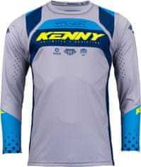 Kenny dres TRACK FOCUS 23 navy/neon žluto-modro-tyrkysovo-šedý M