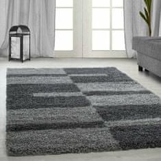 eoshop Kusový koberec Gala shaggy 2505 grey (Varianta: 60 x 110 cm - SLEVA)
