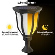 Bezdoteku LEDSolar 168 solární venkovní lucerna lampa 4 ks, se senzorem, bezdrátové, iPRO, 1W, teplá barva