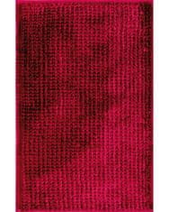 Koupelnová předložka Ella micro červená 40x50