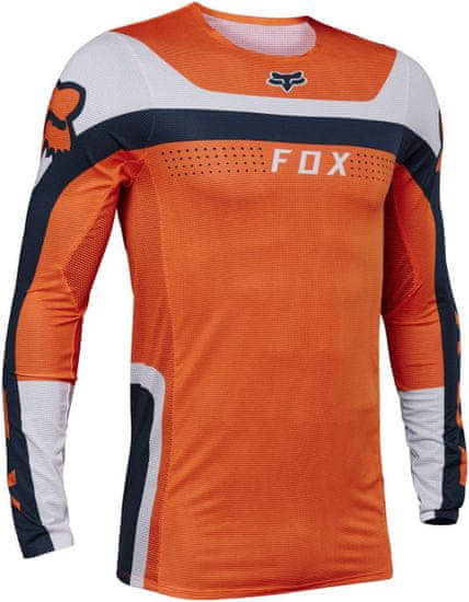 FOX dres FLEXAIR Efekt fluo modro-oranžovo-bílý