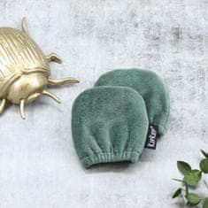 KipKep dětské rukavice proti poškrábání MITTENS Calming Green