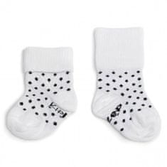 Dětské ponožky Stay-on-Socks 6-12m 2páry Black&amp;White Dots