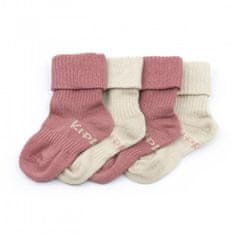 Dětské ponožky Stay-on-Socks 6-12m 2páry Dusty Clay