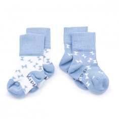 Dětské ponožky Stay-on-Socks 6-12m 2páry Party Blue