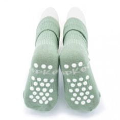 KipKep Dětské ponožky Stay-on-Socks ANTISLIP 12-18m 1pár Calming Green