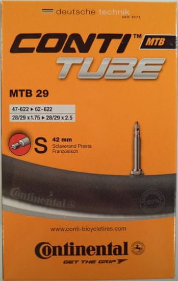 Continental Duše MTB 28/29 (47/62-622) FV/42mm