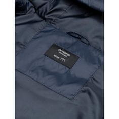 OMBRE Pánská bunda zimní ROCK tmavě modrá MDN120426 S