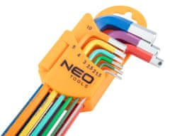 NEO Tools Sada NEO IMBUS 1,5-10 mm, 9 ks