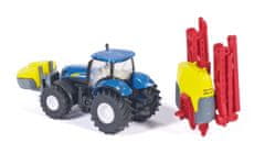 SIKU SIKU Farmer - Traktor New Holland s rozprašovačem