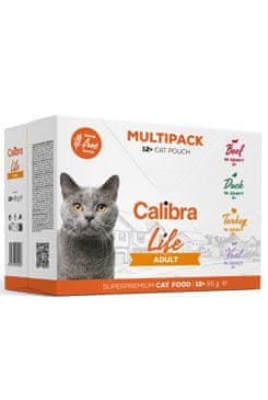 Cat Life kapsa Adult Multipack 12x85g