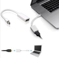 Northix Adaptér, HDMI na Mini DisplayPort 