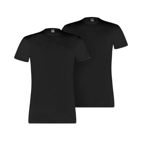 Puma Tričko černé Basic 2PACK