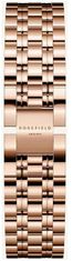 Rosefield The Octagon White Sunray Steel Rose Gold OCWSRG-O42