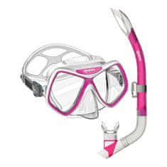 Mares Potápěčský set maska a šnorchl COMBO RIDLEY růžová