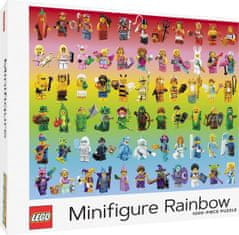 Chronicle Books Puzzle LEGO Minifigurky Duha 1000 dílků