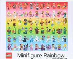 Chronicle Books Puzzle LEGO Minifigurky Duha 1000 dílků