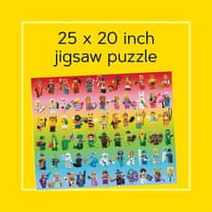 Chronicle Books Puzzle LEGO Minifigurky Duha 1000 dílků