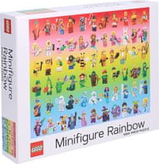 Chronicle Books Puzzle LEGO Minifigurky Duha 1000 dílků