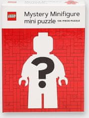 Chronicle Books Mini Puzzle LEGO Mystery Minifigurka (Red Edition) 126 dílků