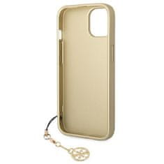 Guess GUHCP14MGF4GBR hard silikonové pouzdro iPhone 14 PLUS 6.7" brown 4G Charms Collection