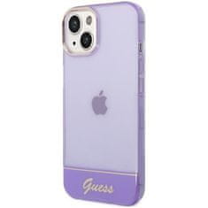 Guess GUHCP14MHGCOU hard silikonové pouzdro iPhone 14 PLUS 6.7" purple Translucent