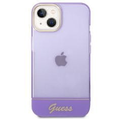 Guess GUHCP14MHGCOU hard silikonové pouzdro iPhone 14 PLUS 6.7" purple Translucent