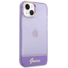 Guess GUHCP14MHGCOU hard silikonové pouzdro iPhone 14 PLUS 6.7" purple Translucent