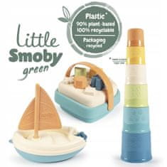 Smoby Little Green Set Boat Tower Sorter Biopl