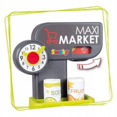 Smoby Smoby MaxiMarket se supermarketem Trolley 50 akc