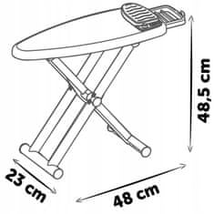 Smoby žehlicí prkno s parní stanicí
