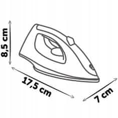 Smoby Žehlící žehlička s tlačítkem páry pro