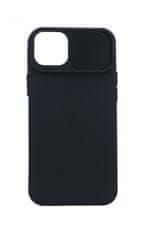 TopQ Kryt Camshield Soft iPhone 14 Plus černý 84841