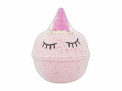 Kraftika 200g bubbling unicorn bath fizzer, strawberry