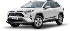 Rider Ochranné boční lišty na dveře, Toyota Rav4 V, 2018-