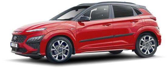 Rider Ochranné boční lišty na dveře, Hyundai Kona, 2017-