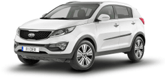 Rider Ochranné boční lišty na dveře, Kia Sportage III, 2010-2015