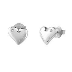 Guess Krásné ocelové náušnice pecky Fluid Hearts JUBE02303JWRHT/U