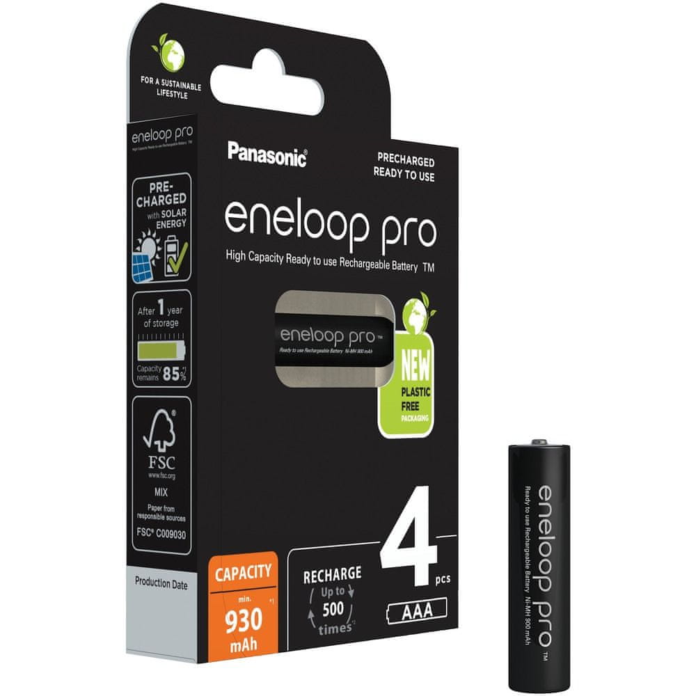 Panasonic HR03 AAA 4HCDE/4BE ENELOOP PRO N HR034HCDE4BEN